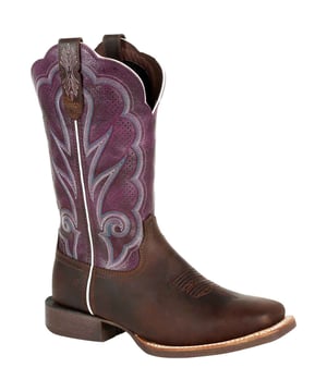 Unbridle your western spirit in the women's 12" Western Ventilated Durango Lady Rebel Pro style; the perfect boots for performance-driven individuals. Get a pair today!