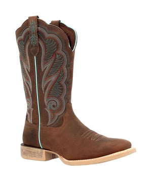 Unbridle your western spirit in the women's 12" Western Durango Lady Rebel Pro; the perfect boots for performance-driven individuals. Get a pair today!