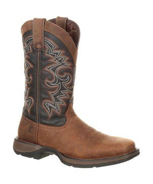 This Rebel by Durango 12 inch western boot is a great look, is comfortable to wear and is the perfect pair you'll want to wear daily. Order a pair today!