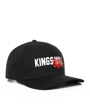 Mens Kings Will Dream Tagged Baseball Cap in black- Classic 5-panel design- Curved brim- Adjustable snapback closure- Printed branding to front- Embroidered branding at rear- 100% Cotton twill- Ref: KD2Q124393BS2STK1