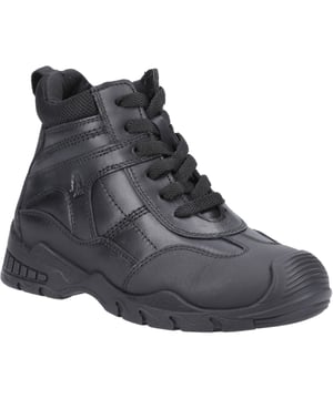 This hardwearing and robust boot boasts a toe and heel guard for added scuff protection. Titus features an adjustable lace up fastening, inside zip for easy on and off and padded collar for added comfort.