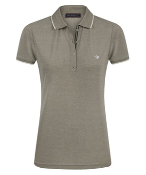 Das Felix Hardy Damen Polo-Shirt mit kurzen Ärmeln ist eine perfekte Mischung aus lässiger Eleganz und Komfort. Gefertigt aus weichem, atmungsaktivem Stoff sorgt es für ein leichtes, luftiges Gefühl und ist ideal für ganztägiges Tragen. Der klassische Polo-Kragen und die geknöpfte Knopfleiste verleihen einen zeitlosen Look, während die taillierte Passform die Silhouette für eine schmeichelhafte Form betont. Die kurzen Ärmel ermöglichen uneingeschränkte Bewegung, wodurch es sowohl für legere Ausflüge als auch für elegantere Anlässe vielseitig einsetzbar ist. Dieses Polo-Shirt ist ein unverzichtbares Basic, das einen schicken, aber entspannten Stil bietet und mühelos mit Jeans, Röcken oder Shorts kombiniert werden kann.