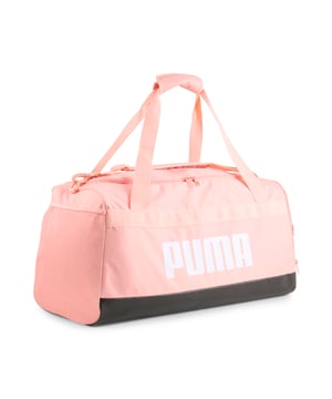 PRODUCT STORY: Gear up for your fitness journey with this dynamic sports bag. Featuring a spacious main compartment, shoe inlay, and multiple pockets, it's designed to keep you organized and ready for action. Stay active with PUMA's signature style. FEATURES & BENEFITS: Made with at least 50% recycled materials. DETAILS: Two-way zip opening into main compartment; One side zip compartment with shoe inlay; One flat side zip pocket; One side mesh pocket; Dimensions: W62cm / D29cm / H31cm; Volume: 58L; PUMA branding details.