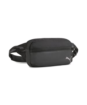 PRODUCT STORY: Step up your accessory game with PUMA's waist bag. Featuring a zip main compartment, front pocket, adjustable strap, and branded zip pullers, it's designed for ultimate convenience and style. Perfect for keeping your essentials close and hands-free. FEATURES & BENEFITS: Made with at least 50% recycled materials. DETAILS: Zip opening into main compartment; Zip front pocket; Adjustable webbing shoulder strap with buckle; PUMA Cat zip pullers; Dimensions: W22cm / D4cm / H13cm; Volume: 1.5L; PUMA branding details.