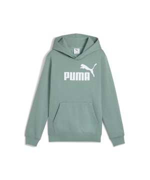 PRODUCT STORY: Step up your game with this dynamic hoodie. Featuring a bold PUMA No. 1 Logo, jersey-lined hood, and ribbed cuffs and hem, it's perfect for any adventure. Feel the energy and make every moment count with PUMA. FEATURES & BENEFITS: Made with at least 50% recycled materials. DETAILS: Regular fit; Fleece; Regular length; Hood; Long sleeves; Kangaroo Pocket; PUMA Youth: Recommended for older kids between 8 and 16 years.