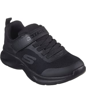 Step out with a fresh kick wearing Skechers Dynamatic. This sporty sneaker features a mesh and synthetic upper with stretch laces and an instep strap.