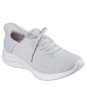 Stap in comfort met Skechers Hands Free Slip-ins®. Dit gemakkelijke instapmodel heeft een Stretch Fit® engineered knit bovenwerk met decoratieve veters voor een sokachtige pasvorm en moderne uitstraling. Ontworpen met het exclusieve Heel Pillow™ van Skechers voor extra hielondersteuning en stabiliteit, bevat het ook een met lucht gekoeld Skechers Air-Cooled Memory Foam®-voetbed voor ademend, de hele dag door comfort. Deze veganistische instap sneakers combineren gemak, stijl en prestatie.