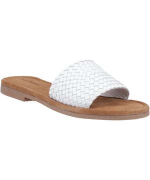 Effortless summer style couldn't be easier thanks to the Hetty Slide, with its soft woven leather upper, easy wear mule styling, and a memory foam insole and flexible lightweight outsole this is the perfect choice for warm days and evenings
