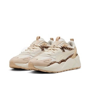 PRODUCT STORY: RS-X is back. This future-retro silhouette made waves when it dropped in 2018, celebrated for its disruptive design, fresh material mixes, and bold colours. Today, RS-X returns for a new generation of consumers who live to express their individuality. This version, the RS-X Efekt Leo, combines an angular design aesthetic with added interest from the hairy leopard material on the side. FEATURES & BENEFITS: Running System: PUMA's comfortable cushioning technology celebrates the reinvention of a unique moment and movement in culture. DETAILS: Regular width; Mesh upper; Nubuck toe overlays; Hairy leopard details; Mesh tongue; Mesh collar; PUMA branding details.