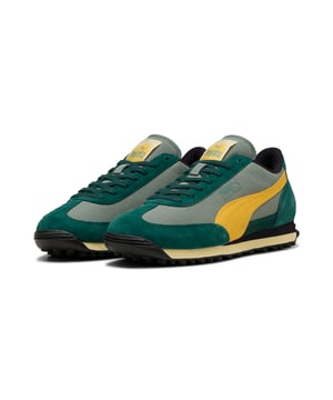 PRODUCT STORY: Easy Rider was born in the late â€˜70s, when running made its move from the track to the streets. Today, the retro runner makes its return for the streetwear world, with its classic slim profile and vintage vibes intact. Rewrite the classics with this timeless silhouette. FEATURES & BENEFITS: ProFoam: Lightweight EVA designed to cushion your landing and propel your next step. DETAILS: Canvas base; Suede overlays; Canvas tongue with nylon binding; Textile sockliner; PUMA branding details.