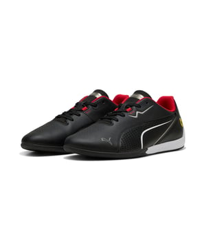 PRODUCT STORY: Unleash your inner speedster with the Ferrari Drift Cat 11. Featuring Scuderia Ferrari's iconic colours, a sleek synthetic upper, and a durable rubber sole, this PUMA Motorsport collaboration is perfect for fans who crave style and performance in every step. FEATURES & BENEFITS: The upper of the shoes is made with at least 20% recycled materials. DETAILS: Regular width; Synthetic upper; Lace closure; Synthetic leather; Rubber outsole; Perforation details; Iconic Ferrari colours; 99.23% Synthetic, 0.77% Textile.