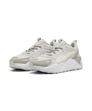 PRODUCT STORY: The RS-X is back. The future-retro silhouette of this sneaker returns with a progressive aesthetic and angular details, complete with nubuck and suede overlays. The combo is all about a disruptive design to showcase your disruptive style. FEATURES & BENEFITS: PUMA is leather products support responsible manufacturing via the Leather Working Group. Running System: PUMA's comfortable cushioning technology celebrates the reinvention of a unique moment and movement in culture. DETAILS: Mesh upper with nubuck and suede overlays; PU midsole with RS Technology; Rubber outsole; PUMA Formstrip on lateral and medial sides; PUMA branding details; Upper: Synthetics; Lining: Textile; Sockliner: Textile; Midsole: PU; Outsole: Rubber.