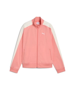 PRODUCT STORY: Step into the legacy of the T7 with this track jacket. Featuring our iconic panel inserts down the sides, a two-way zipper, and zippered side pockets, it's designed for those who embrace heritage with a modern twist. Feel the PUMA spirit in every stitch. DETAILS: Regular fit; Tricot; Standard jacket length; Stand up collar; Full zip; Long sleeves; Side Pocket; PUMA Youth: Recommended for older kids between 8 and 16 years.