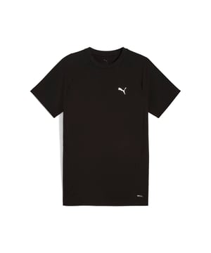 PRODUCT STORY: Embrace your potential with PUMA's versatile tee. Featuring dryCELL technology to keep you fresh, and raglan sleeves for freedom of movement. Elevate your wardrobe with a classic PUMA piece. FEATURES & BENEFITS: Made with at least 50% recycled materials. DETAILS: Slim fit; Crew neck; Short sleeves; High flexibility with Evostripe cutlines; PUMA branding details.