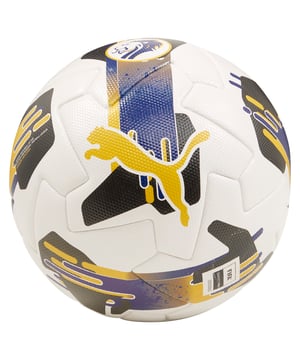 PRODUCT STORY: Take your game to the next level with this official match ball of the SPFL in Scotland. Its high-frequency moulded construction provides excellent shape retention and soft touch while the new 8-panel concept gives you better connection with the ball. This top level match ball with outstanding performance criteria was developed for the highest level of football. DETAILS: High frequency moulded ball: excellent shape retention, durability, reduced water absorption and a soft touch; Unique 8 panel configuration with reduced number of seams creates larger panels for better connection with the ball; 3D textured 1.2mm PU surface: improved durability and aerodynamics; Newly developed POE foam for a firm touch, improved rebound consistency and explosive power; Rubber bladder and PAL (Puma Air Lock) valve for excellent air retention and rebound; FIFA Quality Pro: guarantee's the highest level of performance.