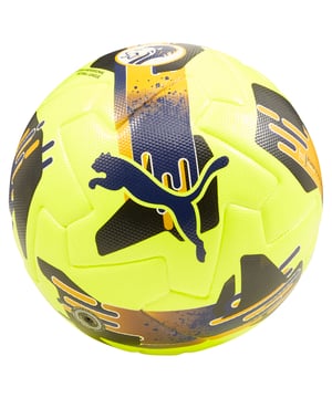 PRODUCT STORY: Take your game to the next level with this official match ball of the SPFL in Scotland. Its high-frequency moulded construction provides excellent shape retention and soft touch while the new 8-panel concept gives you better connection with the ball. This top level match ball with outstanding performance criteria was developed for the highest level of football. DETAILS: High frequency moulded ball: excellent shape retention, durability, reduced water absorption and a soft touch; Unique 8 panel configuration with reduced number of seams creates larger panels for better connection with the ball; 3D textured 1.2mm PU surface: improved durability and aerodynamics; Newly developed POE foam for a firm touch, improved rebound consistency and explosive power; Rubber bladder and PAL (Puma Air Lock) valve for excellent air retention and rebound; FIFA Quality Pro: guarantee's the highest level of performance.