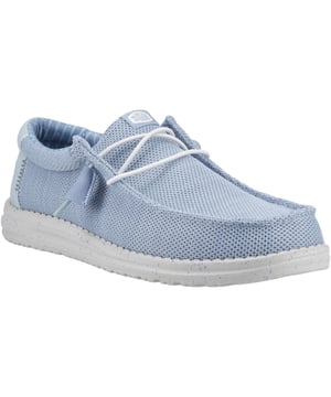 Stretch with the best in Wally Stretch Sox. Classic HEYDUDE™ construction, stretch mesh material upper and elastic laces mean slip-on ease, comfort and lightness from top to bottom. Rock it all in foot-hugging style.