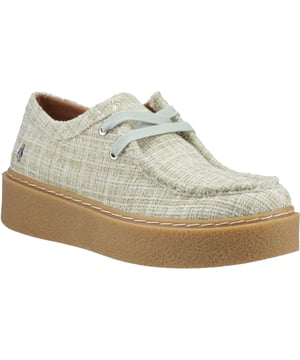 Met de trendy dikke plateauzool, het pastelkleurige textiel bovenwerk en de memory foam binnenzool zie je er prachtig uit en voel je je geweldig in de Bridie Textile Mocc Toe.
