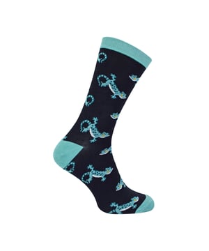 Mr Heron Bamboo Patterned Animal Socks: Miss Sparrow prides their products on the philosophy of making your feet feel fabulous all year round. Whether it's their chic and stylish products, they bring you unique, exciting and fashionable accessories, full of individuality to give you the confidence to be you. If you’re after great bamboo socks with very bright, funky and crazy colours then these bunch of Mr Heron Socks are perfect! With loads of patterns like spots, stripes, zig zags and more! You’ll be sure to find the perfect pair to jazz up your feet!. Their socks will keep your toes warm and make your loved ones smile on special occasions. They would even make a wonderful gift for yourself or a loved one. These socks are breathable, hypoallergenic antibacterial and super soft. There are many patterns available, we’re sure you’ll find something that’ll suit you. These range of socks are made from 54% Bamboo, 22% Cotton, 16% Polyester, 6% Nylon, 2% Elastane. They are men’s size 6-11 UK. Machine washable under 40. Do not dry clean. Do not iron. Do not bleach. Extra Product Details: Men’s Mr Heron Socks Novelty Bamboo Socks A Great Gift Bamboo Rich Fibres 4 Funky Patterns Super Soft & Breathable Hypoallergenic Antibacterial Machine Washable Under 40