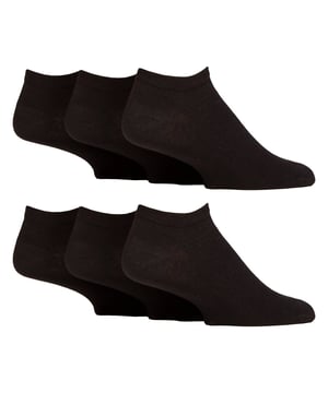 Gentle Grip - Men’s 6 Pack Diabetic Trainer Socks: Discover the ultimate solution for diabetic foot care with Gentle Grip's specially crafted diabetic socks for women. Engineered by technical experts, these Gentle Grip Diabetic Trainer socks offer a tailored approach to diabetic foot health with a low cut trainer length, perfect for the Spring & Summer seasons. Experience unparalleled comfort with these luxuriously soft cotton-rich socks, meticulously designed to securely hold ankles without elastication, eliminating the tightness that can pose problems for those with circulatory issues. Featuring hand-linked toes for smooth seams, these socks prioritise comfort for diabetics, preventing irritation and soreness. The specially shaped and woven Honeycomb Tops effortlessly conform to the contours of your ankle, eliminating uncomfortable constriction rings, crucial for diabetic individuals. Trust in Gentle Grip's commitment to comfort and quality, ensuring your feet receive the care they deserve. These socks come in 6 pair packs and are available in 5 different options. They are made from: 77% Cotton, 15% Polyester, 1% Elastane. They come in 2 Men’s Sizes: 6-11 UK, 12-14 UK and are Machine Washable. Extra Product Details: Gentle Grip Diabetic Trainer Socks  NON ELASTIC Ankle Top Smooth Toe Seam HoneyComb Top Hand Linked Toe Seam Soft Touch Cotton Designed For Diabetes Ideal for Large or Swollen Legs