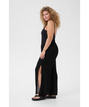 Loose fit,Elastische taille,Lange lengte,Relaxed  Fijne was 30°, niet bleken, niet in de droger drogen, Liggend laten drogen in de schaduw, koud strijken max. 110° C,.  100% Viscose (LENZING™ ECOVERO™)