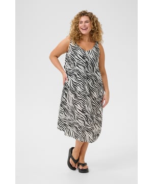 A-shape,Midi lengte,Mouwloos  Fijne was 30°, niet bleken, niet in de droger drogen, Liggend laten drogen in de schaduw, koud strijken max. 110° C,.  100% Viscose (LENZING™ ECOVERO™)