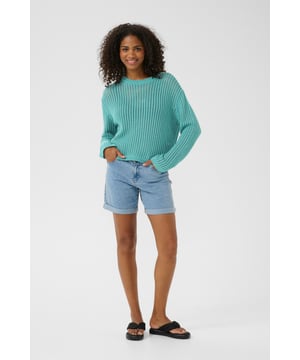 Regular fit,Lange mouwen  Fijne was 30°, niet bleken, niet in de droger drogen, Liggend laten drogen in de schaduw, koud strijken max. 110° C,   50% Katoen,50% Acryl