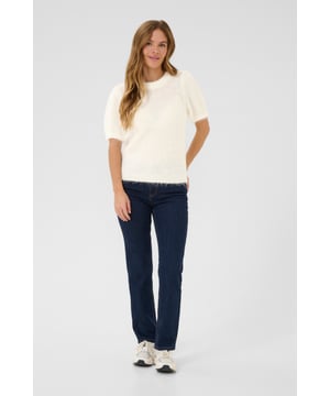 Regular fit,Kurzarm  Extra schonwäsche 30°, Nicht bleichen, Nicht im Trockner trocknen, Liegend trocken im Schatten, Kalt bügeln max. 110° C, Trockenreinigung  64% Polyester (Recycelt),18% Polyacryl,10% Wolle (zertifiziert),5% Alpaka,3% Elasthan
