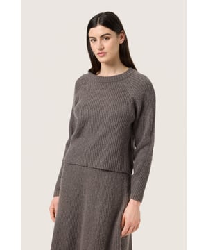 Regular fit,Lange mouwen  Extra fijne was 30°, niet bleken, niet in de droger drogen, Liggend laten drogen., koud strijken max. 110° C, Niet droog reinigen  57% Katoen,17% Polyamide,11% Wol,11% Polyester,4% Alpaca