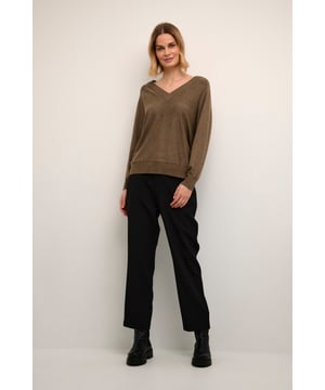 Oversize fit,Normale Länge,Lange Ärmel  Schonwäsche 30°, Nicht bleichen, Nicht im Trockner trocknen, Liegend trocken., Kalt bügeln max. 110° C, Nicht trockenreinigen  82% Viskose (LENZING™ ECOVERO™),18% Elasthan