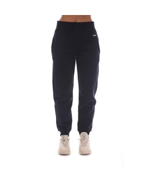 Womens BOSS C_Epant2 Pants in blue.- Elasticated waistband.- Side pockets.- Printed logo.- Ribbed cuffs.- 97% Cotton  3% Elastane.- Ref: 50497355466
