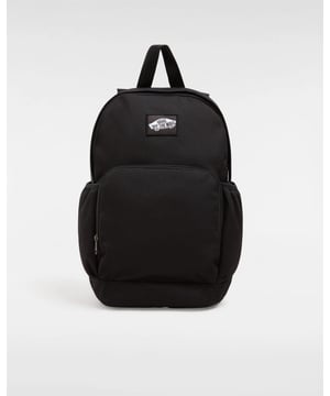 The Vans Midi Backpack combines sleek design with everyday practicality. Crafted from durable 100% polyester, this backpack features a spacious main compartment with an interior media sleeve and a front zip pocket with an organizer to keep your essentials neatly arranged.
Side water bottle pockets add functionality, while the iconic Vans "Off The Wall" logo on the front completes the look. With a 14-liter capacity and compact dimensions of 38 H x 24.8 W x 15 D cm, this backpack is perfect for work, school, or casual outings.
Made with sustainability in mind, at least 30% of its materials are recycled, renewable, or regenerative, reflecting Vans' commitment to positive environmental change.
Key Features:
Spacious main compartment with media sleeve.
Front zip pocket with organiser for quick access.
Side water bottle pockets for convenience.
Durable 100% polyester shell and lining.
Compact and lightweight with a 14L capacity.
Style Code: VN000GFCBLK
This versatile backpack is the perfect blend of functionality, sustainability, and iconic Vans style.