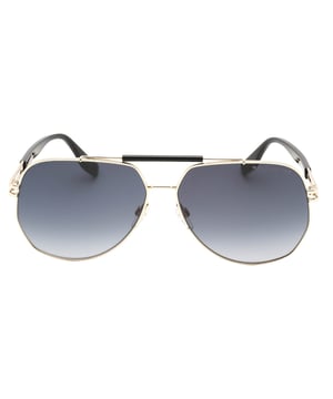 Discover the Marc Jacobs sunglasses, designed for men who appreciate bold style and superior quality. Featuring a sleek black frame paired with dark grey sf lenses, these sunglasses offer excellent protection from glare while enhancing your look with a touch of luxury. The gold accents add a refined edge, making them perfect for both casual outings and sophisticated occasions. Crafted with precision, these sunglasses combine comfort and durability, ensuring you stay stylish and protected wherever you go. Elevate your accessory game with this standout piece from Marc Jacobs. 100% Metal
61X13X145