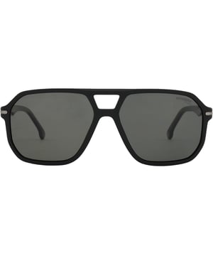 Elevate your style with the Carrera Gold Detail Black Sunglasses, featuring a sleek black frame accented by luxurious gold details. Designed with precision, these sunglasses offer a comfortable fit with dimensions of 59x15x145 mm, ensuring they sit perfectly on your face. The high-quality lenses provide excellent protection and clarity, making them ideal for both sunny days and stylish outings. Combining timeless elegance with modern design, these sunglasses are a must-have accessory to enhance your look and confidence wherever you go. 100% plastic