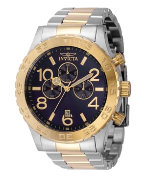 El Invicta 40603 tiene una caja de acero inoxidable de 50 millimetros con una esfera azul.
Esta modelo funciona con un movimiento de Cuarzo preciso.
Resistencia a la presión de aqua de 5 bares.
Este modelo es parte de la colección Invicta Specialty.

2 años de garantía Invicta.