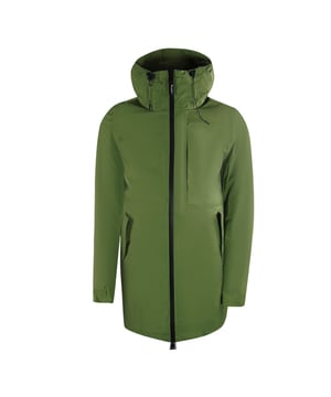 The Aquascutum Active 3-Way Parka in Army Green is a versatile and technical jacket designed to adapt to your lifestyle and changing weather. Made from durable 100% polyester "Hydro" fabric, it offers reliable water resistance and breathability to keep you comfortable throughout the day. The standout feature is its removable inner layer-a lightweight 100g down jacket insulated with Primaloft®-which provides exceptional warmth and insulation without adding bulk. This innovative 3-way design allows you to wear the outer shell, the insulated inner jacket, or both combined, giving you flexibility for different temperatures and conditions. Crafted with attention to detail and quality, this parka is perfect for those seeking a stylish yet functional outerwear solution that performs in all seasons. Made in China, it blends modern technology with classic Aquascutum craftsmanship for lasting comfort and protection. 100% polyester
