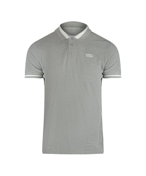 Elevate your casual wardrobe with the Cavalli Class Bold Stripe Collar Grey Polo Shirt. Crafted from 100% premium cotton, this short-sleeve polo offers exceptional comfort and breathability, perfect for everyday wear. Its distinctive bold stripe collar adds a modern, stylish edge to a classic design, making it ideal for both relaxed and smart-casual occasions. Made in Bangladesh with attention to quality, this polo ensures durability and a refined fit. Experience timeless style combined with superior comfort in this versatile piece that effortlessly enhances your look