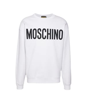 Elevate your wardrobe with the Moschino Bold Logo White Jumper, a striking blend of comfort and high fashion. Crafted with premium materials, this jumper offers a soft, cozy feel perfect for cooler days. Its clean white color serves as a versatile base, while the bold Moschino logo adds a distinctive, stylish edge that makes a confident statement. Designed for men who appreciate luxury and contemporary style, this jumper pairs effortlessly with casual or smart outfits, ensuring you stand out with understated sophistication wherever you go. Upgrade your essentials with this iconic piece from Moschino. Made in Portugal, 100% Cotton