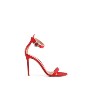 VINTAGE, RRP AS NEW
These Gianvito Rossi sandals are crafted from pleated red satin. They feature open almond toes, ankle straps, and crystal embellished buckle fastenings. The sandals are in excellent condition.
Gianvito Rossi Gianvito Rossi Portofino 100 Crystal-Embellished Red Satin Sandals
Original price: USD 1025
Color: red
Material: Satin
Condition: excellent
Size: 39.5
Sign of wear: No
SKU: 49327 / GLS4428 / GLS4428 
 Gianvito Rossi Portofino 100 Crystal-Embellished Red Satin Sandals
Color: red | red
Material: Satin | Satin
Condition: excellent
Size: EU | 39.5
Sign of wear: No
SKU: 444406 / GLS4428 / GLS4428 
Dimensions:  Length: 0 mm, Width: 0 mm, Height: 110 mm