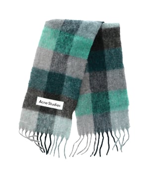 VINTAGE, RRP AS NEW
Wrap yourself in the playful sophistication of Acne Studios with this multicolor checked scarf. Crafted from a luxuriously soft mohair blend, it's known for its fluffy texture and warmth without bulk. The oversized check pattern and fringed ends add a touch of boldness, while the signature embroidered logo patch brings subtle designer polish.


Acne Studios Checked Scarf in Multicolor Mohair
Condition: Excellent
Signs of wear:  No sign of wear.
Packaging: None
Color: Multicolor | multicolor
Material: Wool | mohair
Size: One Size | One Size
Measurements: Height: 290; Length: 2300
SKU: NAPPUITAC503612M