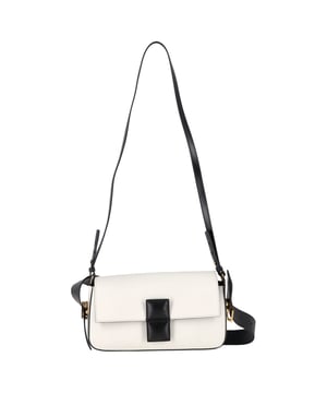 VINTAGE, RRP AS NEW
A fresh take on Fendi’s legendary silhouette, the Baguette Twist Bag in white leather delivers timeless sophistication with modern versatility. The sleek flap closure, gold-tone hardware, and supple leather lining exude quiet luxury, while the adjustable shoulder strap lets you style it your way—over the shoulder or in hand.

with dust bag

Fendi Baguette Twist Bag in White Leather
Condition: Excellent
Signs of wear: No retail tag, No visible sign of wear., 
Packaging: Dust bag
Color: white
Material: Leather | leather
Size: One Size | One Size
Measurements: Width: 60; Height: 160; Length: 280; Handle drop: 0; Strap length: 150
SKU: NAPPUGBBA498098W