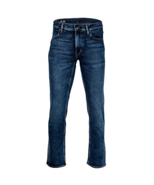 G-STAR Herren Jeans Mosa Straight in authentischem Denim Look. Bequeme Stretch Jeans mit geradem Bein und mittelhohem Bund. Hergestellt mit nachhaltiger Indigotechnologie.