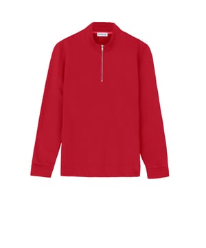 Regular fit, straight cut, 100% cotton sweatshirt