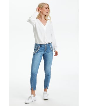 Baiily,Curved fit,Normale Passform,Über Knöchellänge,Slim leg  40° waschbar, Nicht bleichen, Nicht im Trockner trocknen, Tropnass aufhängen im Schatten, Warm bügeln max. 150° C, Professionelle Reinigung.  83% Baumwolle,15% Polyester,2% Elasthan