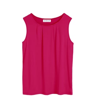 An update to a longstanding favourite in a new fit and fabric to add a breezy feel and an ever so slightly shorter length for ease of tucking in. Featuring delicate pleat detailing along the front neckline for a contemporary look under a jacket