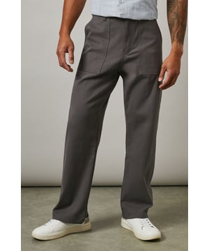 Relaxed straight-leg silhouette for effortless everyday comfort
        Distinctive utility-inspired front patch pockets for practical storage
        Secure button-flap back pockets adding functional detail
        Cotton-rich woven fabric with a touch of stretch for ease of movement
        Clean waistband construction for a smooth, flattering fit
    
    These Maine casual trousers combine practicality with laid-back style. The relaxed fit and straight leg create a versatile silhouette that works brilliantly for various casual occasions. Style them as seen with a light textured short-sleeve shirt for a refined weekend look, or pair with a simple t-shirt for more casual outings. The utility-inspired pockets add a contemporary touch while maintaining a clean aesthetic. Perfect for family gatherings, weekend brunches or casual Friday at the office - simply switch between trainers and loafers depending on the occasion. The subtle stretch in the fabric ensures day-long comfort whether you're running errands or meeting friends for a casual lunch. These trousers offer the ideal balance of comfort and style for your everyday wardrobe.