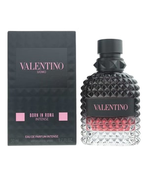 Valentino Uomo Born in Roma Intense is a bold, rich fragrance designed for men who embrace modern sophistication. It opens with aromatic lavender and spicy black pepper, giving way to a heart of deep, sweet vanilla. The scent is grounded by smoky vetiver in the base, creating an intense and powerful finish. Perfect for evening wear, this fragrance exudes confidence and elegance with every spray. Valentino Uomo Born in Roma Intense was launched in 2023.