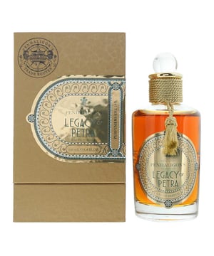 Legacy Of Petra, launched in 2022, is a Spicy Sweet fragrance for both men and women made by Penhaligon's. Perfect for Spring, Winter and Fall, this fragrance is mostly worn at any time of the day. Created by Natalie Gracia-Cetto, this fragrance contains top notes of Bergamot, Fennel Seed and Green Tea. Middle notes of this fragrance are Cistus, Liquorice and Myrrh with base notes of Benzoin, Belambre, Myrrh and Vanilla. This fragrance is part of the Trade routes collection. Penhaligon's Legacy of Petra Eau de Parfum is a mystical and exotic fragrance inspired by the ancient city of Petra, blending warm spices, rich resins, and sensual woods. Perfect for those who love mysterious and opulent scents, Legacy of Petra is ideal for evening wear and cooler seasons, exuding a sense of adventure, sophistication, and timeless allure.