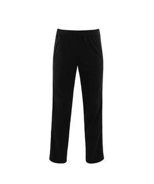 Sweat-Hose von der Marke hajo. Hosenbeine lassen sich dank seitlichem Zipper komplett von oben und unten öffnen. Weicher Material-Mix - bügelfrei, atmungsaktiv, hautsympathisch.