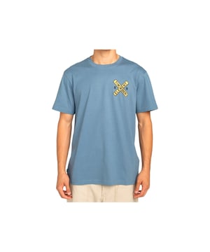 CAMISETA HOMBRE TIMBER FREIGHT TRAIN SS AZUL